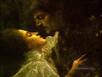 Liebe 1895 Symbolik Gustav Klimt Ölgemälde